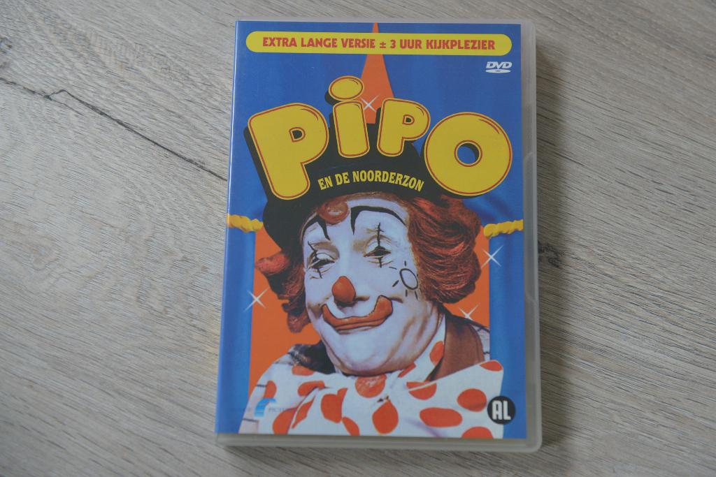 Pipo de clown en de noorderzon ( extra lange versie ), Alle leeftijden, Verzenden, Zo goed als nieuw