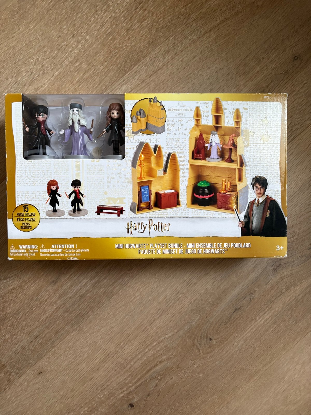 Harry Potter Mini Zweinstein Speelset met Figuren, Kinderen en Baby's, Ophalen of Verzenden, Nieuw, Jongen of Meisje