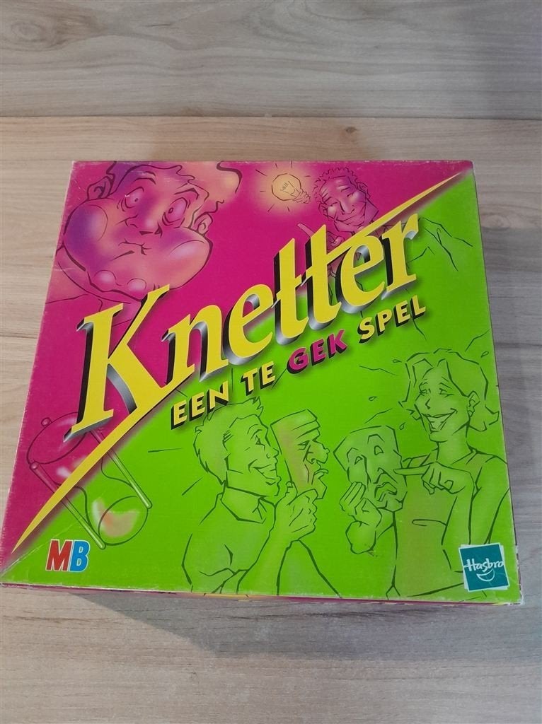 Knetter een te gek spel - s5691, Hobby en Vrije tijd, Gezelschapsspellen | Bordspellen, Verzenden, Zo goed als nieuw