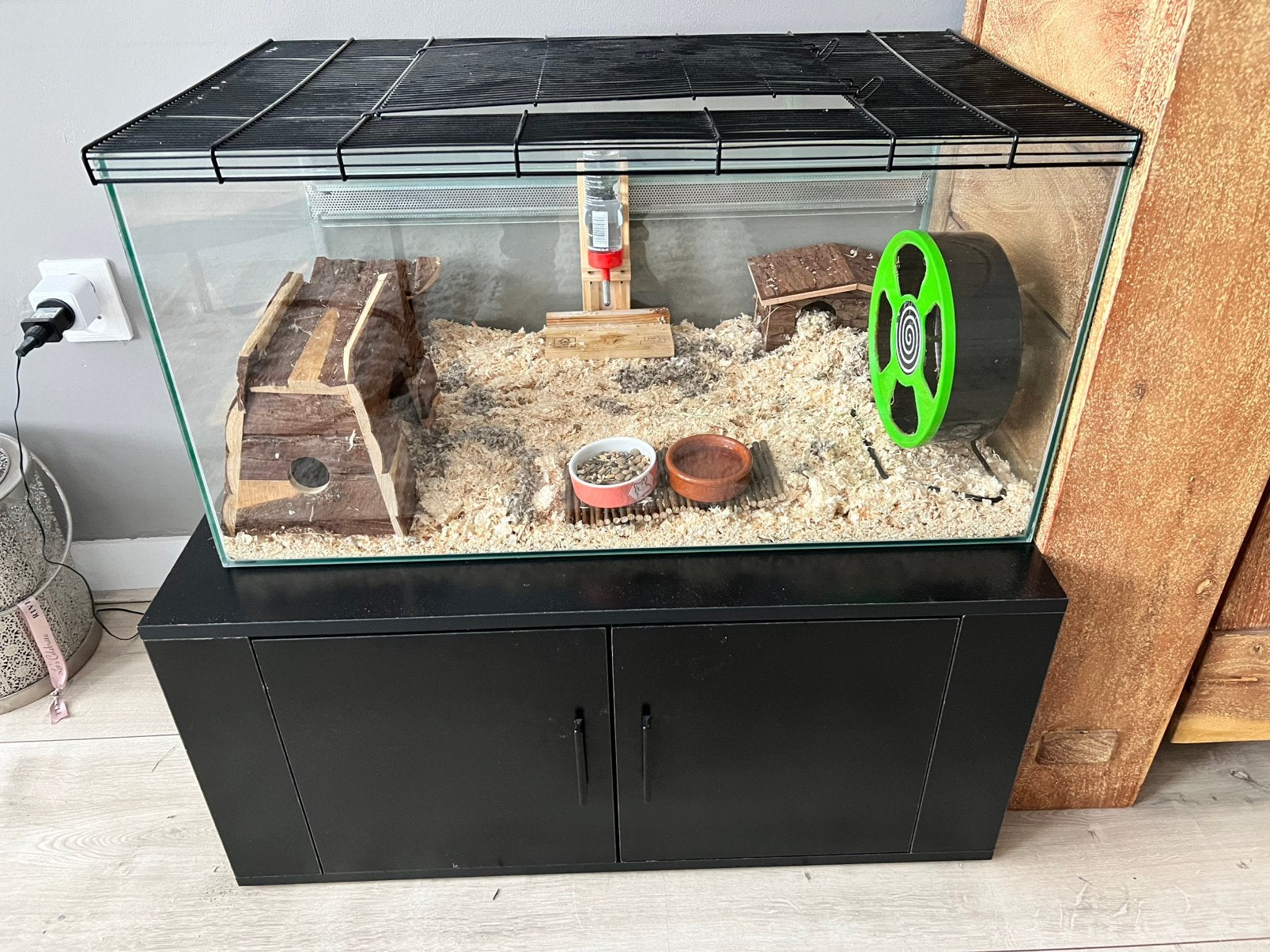 Hamster en heel veel Extra’s!!!!, Dieren en Toebehoren, Kooi, Zo goed als nieuw, Hamster, 75 tot 110 cm