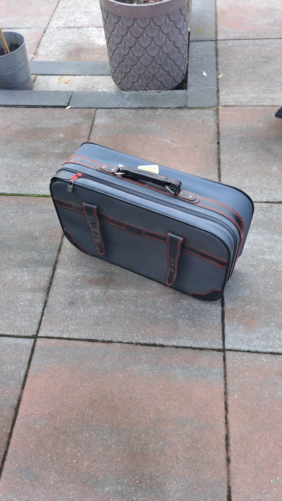Gratis koffer - Ideaal voor korte trips of opslag, Gebruikt, Zacht kunststof, 35 tot 45 cm, Ophalen
