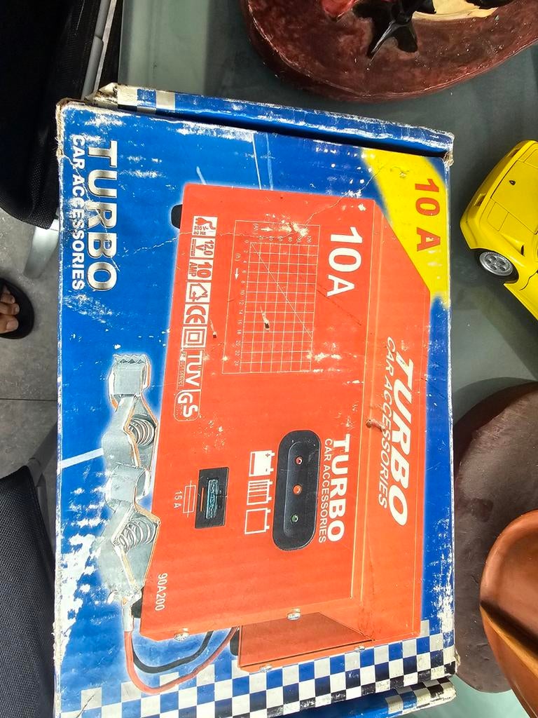 Turbo 10A Acculader voor Auto's - Gebruikt, Ophalen of Verzenden, Gebruikt