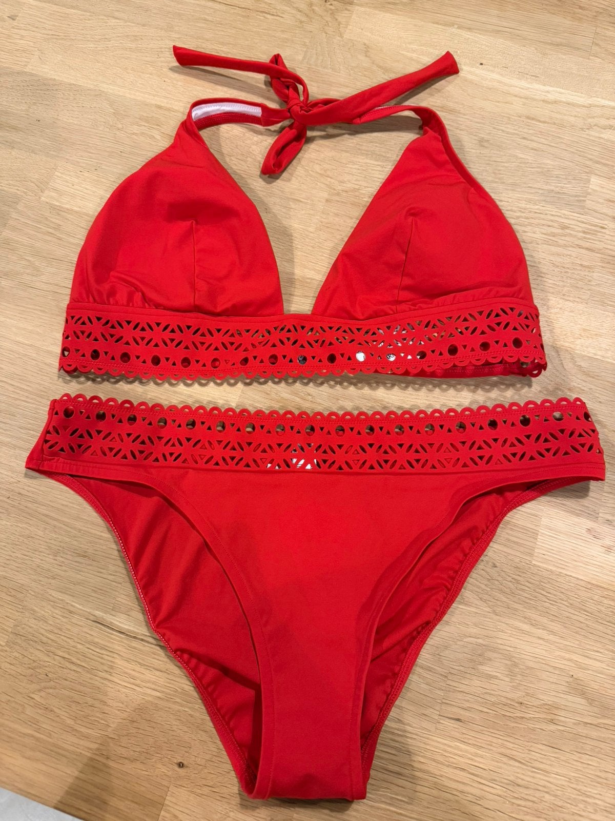 Lise Charmel bikini 42B slip 42 NIEUW!! Nu €75, Ophalen of Verzenden, Nieuw, Rood, Bikini