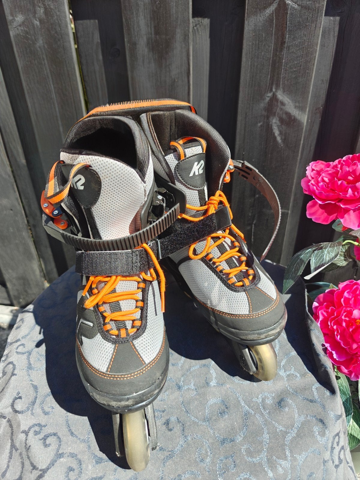 Complete skater- en schaatsset! K2 Inlineskates (maat 35-40), K2, Inline skates 5 wielen, Kinderen, Ophalen of Verzenden