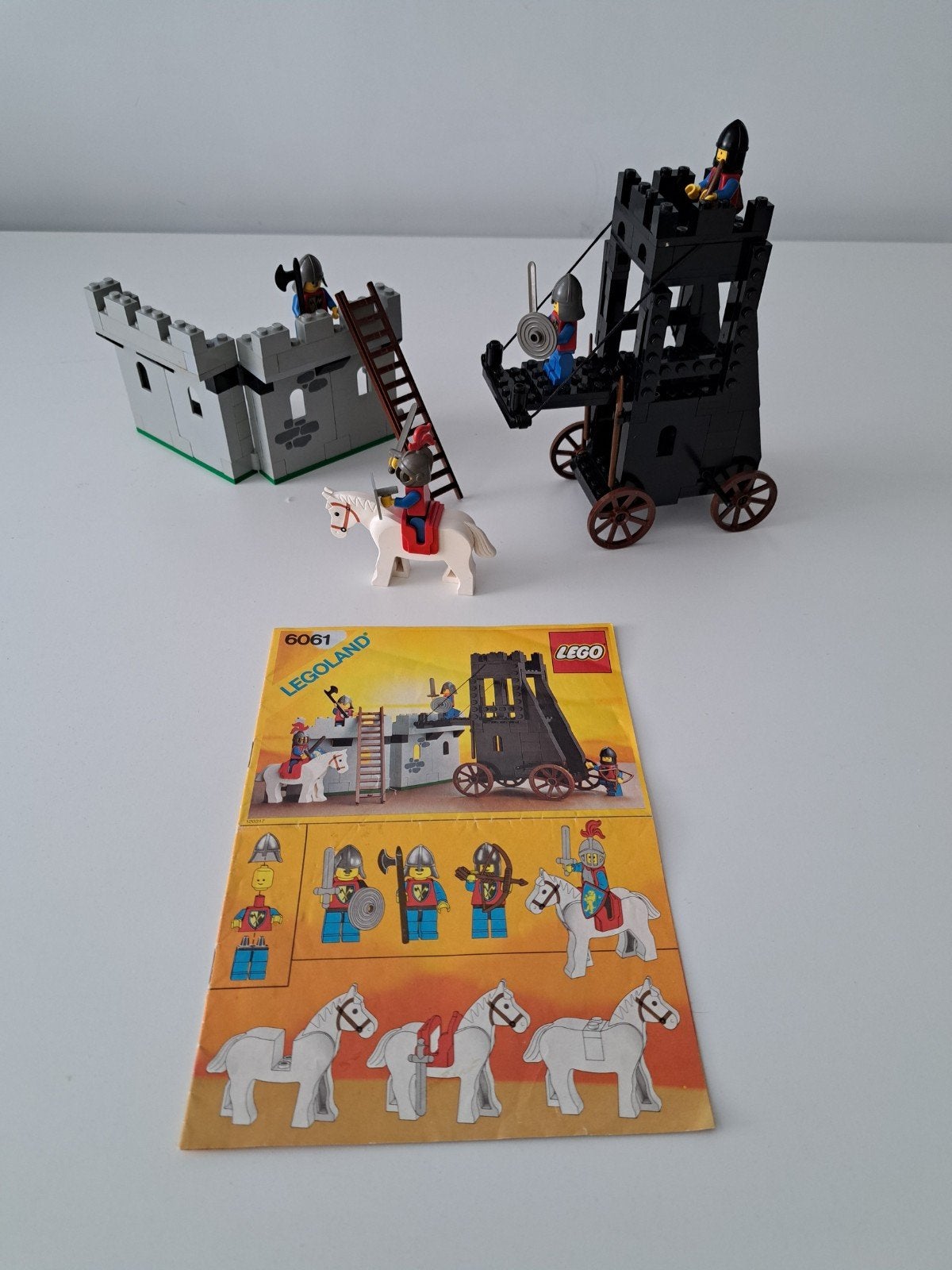 Lego Legoland 6061 - Aanval op het kasteel, Ophalen of Verzenden, Gebruikt