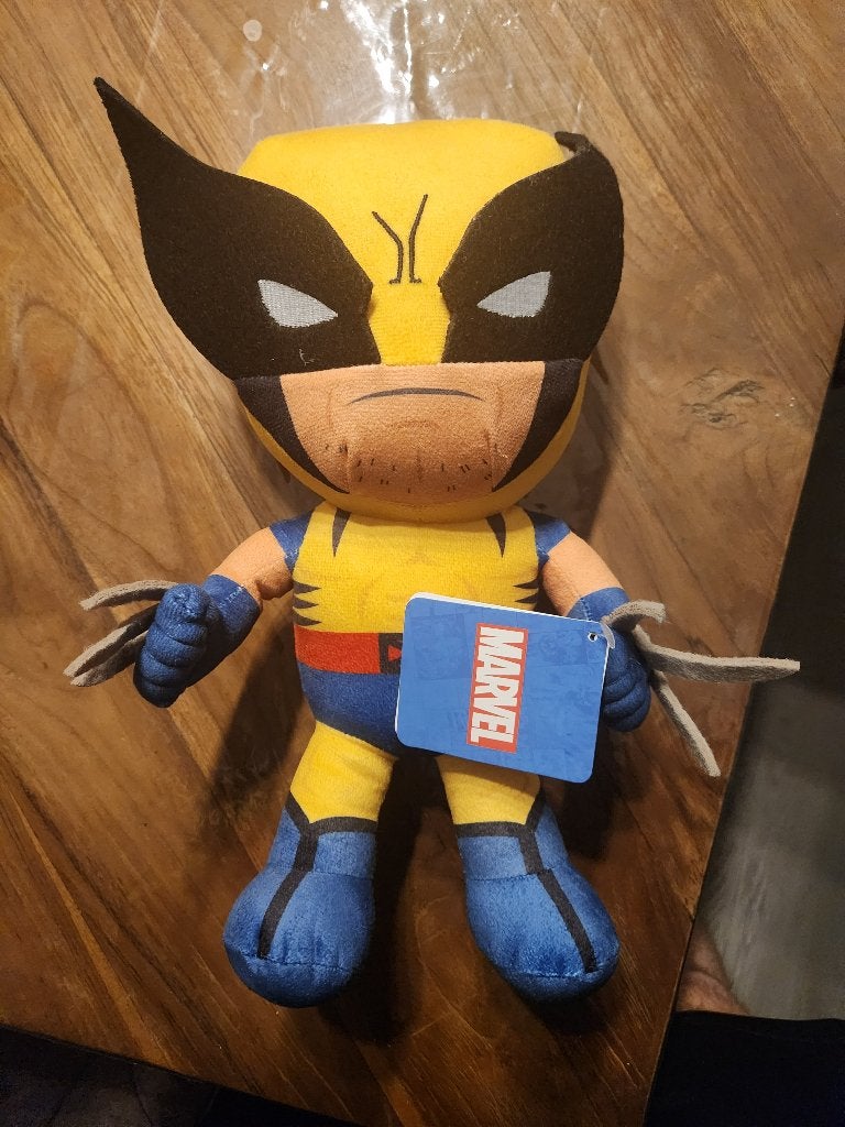 Wolverine marvel knuffel, Overige merken, Overige karakters, Overige typen, Ophalen of Verzenden