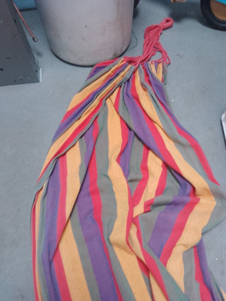 Hangmat, Gebruikt, Opvouwbaar, Meerpersoons, Ophalen of Verzenden