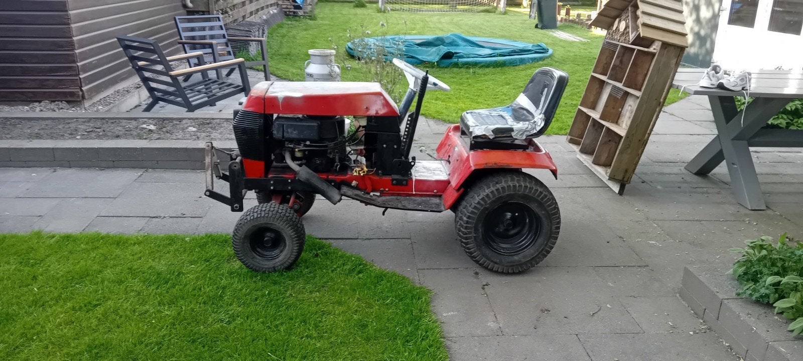 Wheel Horse zitmaaier zonder maaidek, Ophalen, Gebruikt, Wheelhorse, Versnellingen