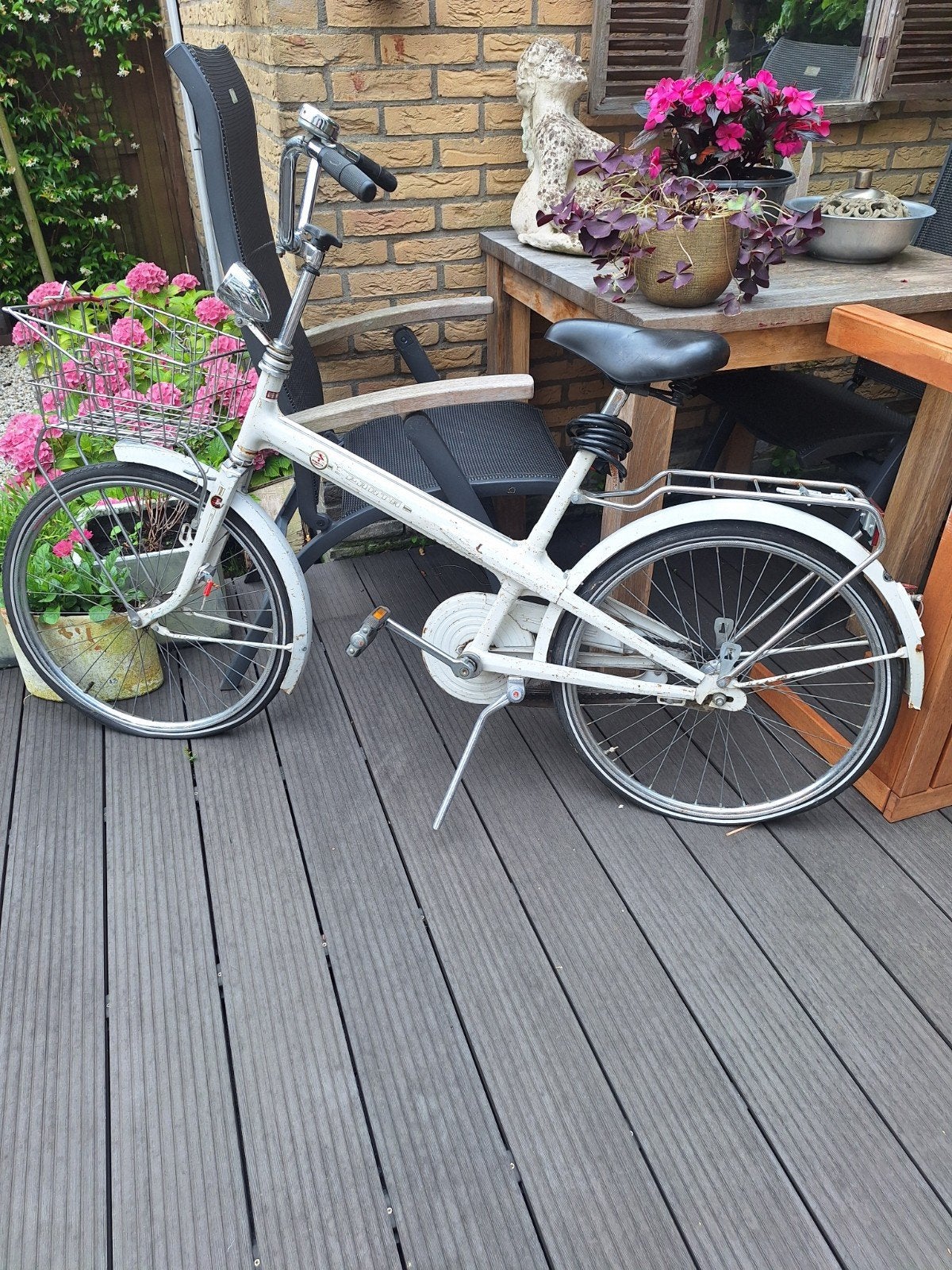 Vintage Sparta Vouwfietst met terugtrapversnelling, Fietsen en Brommers, Fietsen | Vouwfietsen, 20 inch of meer, Gebruikt, Velgrem
