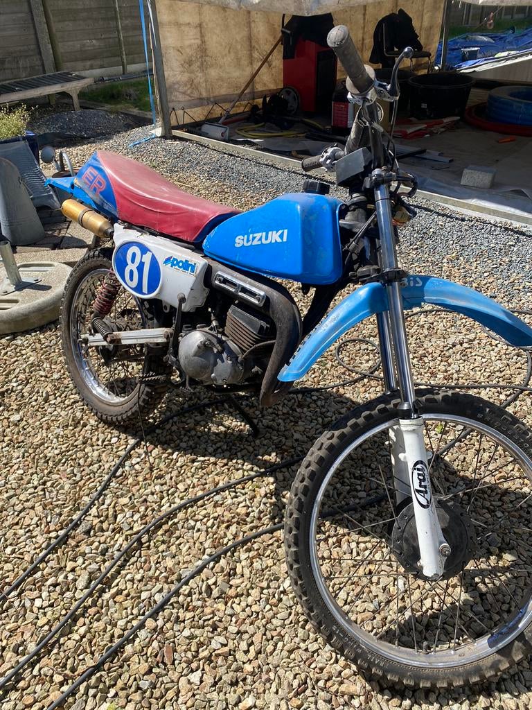 Suzuki ts/ER50 projectje, Ophalen of Verzenden, Gebruikt, 49 cc, Suzuki