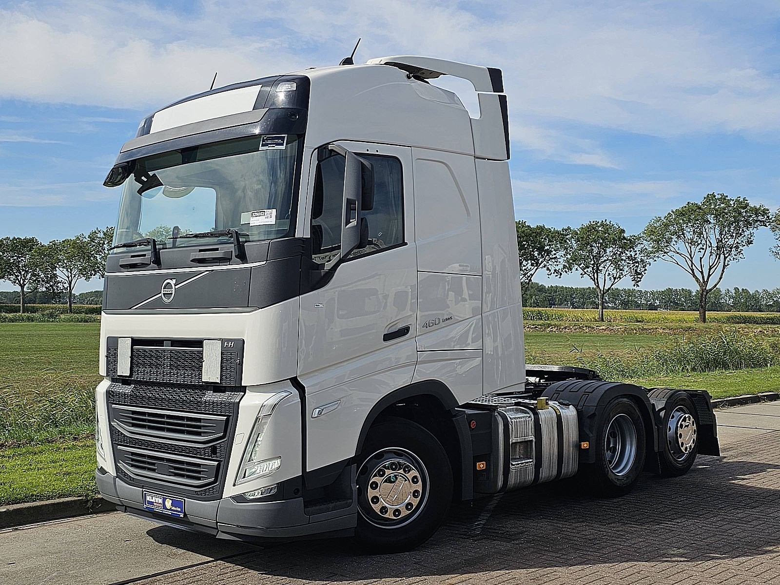 VOLVO FH 460 6x2 gt single boogie, Auto's, Automaat, Euro 6, Wit, Bedrijf