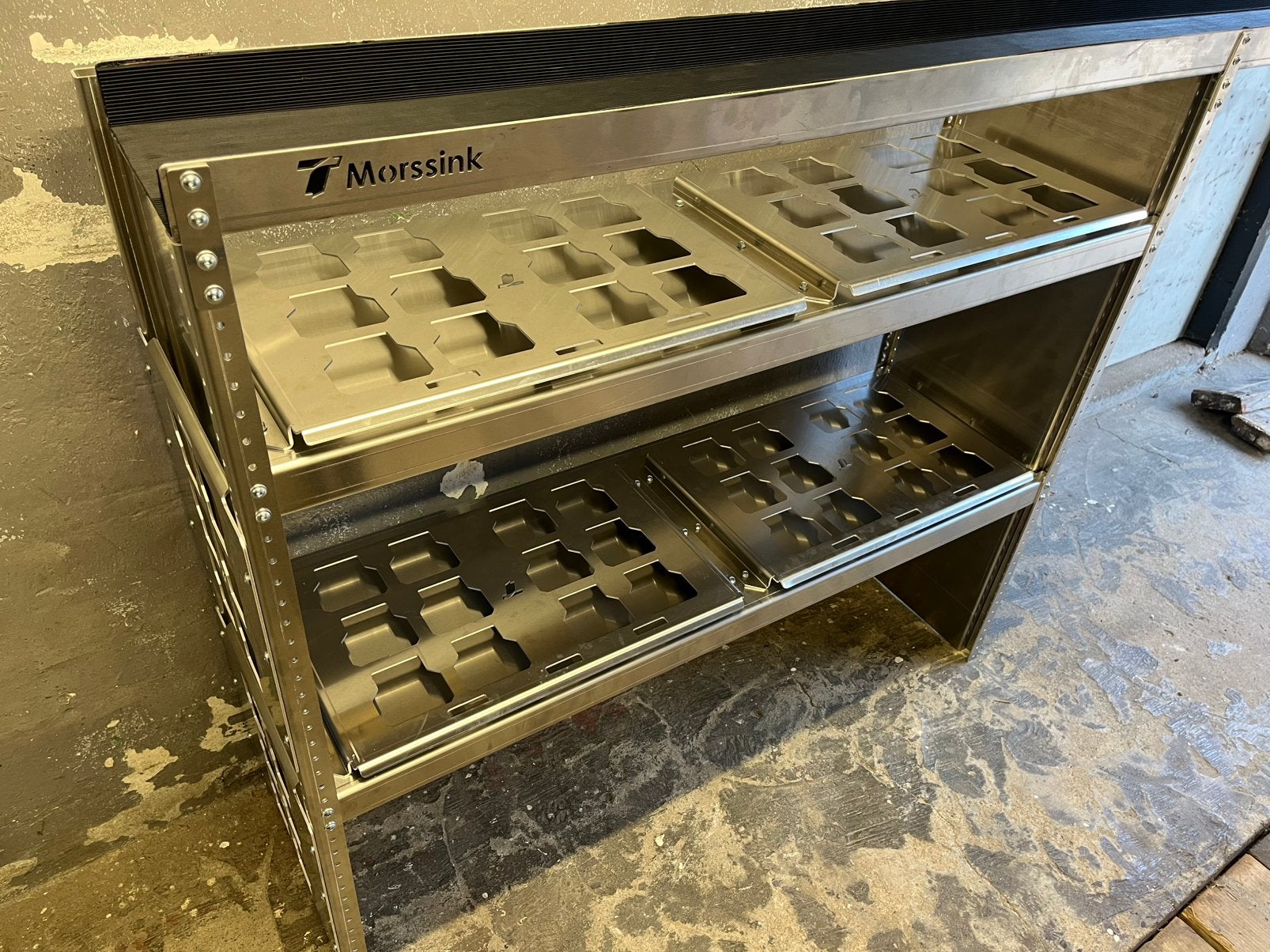 Bedrijfswageninrichting Milwaukee packout, Doe-het-zelf en Verbouw, Gereedschapskisten, Ophalen of Verzenden, Zo goed als nieuw