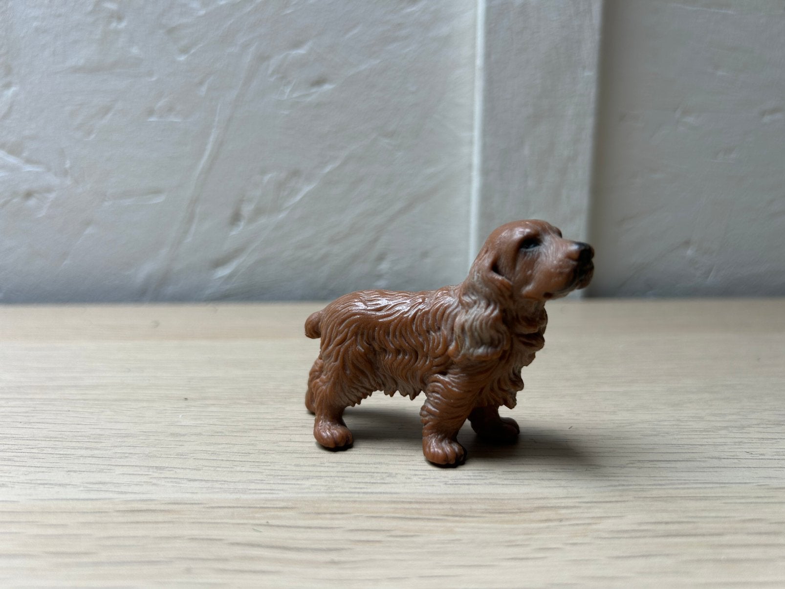 Schleich cocker spaniel, Ophalen of Verzenden, Zo goed als nieuw, Paard, Beeldje of Figuurtje
