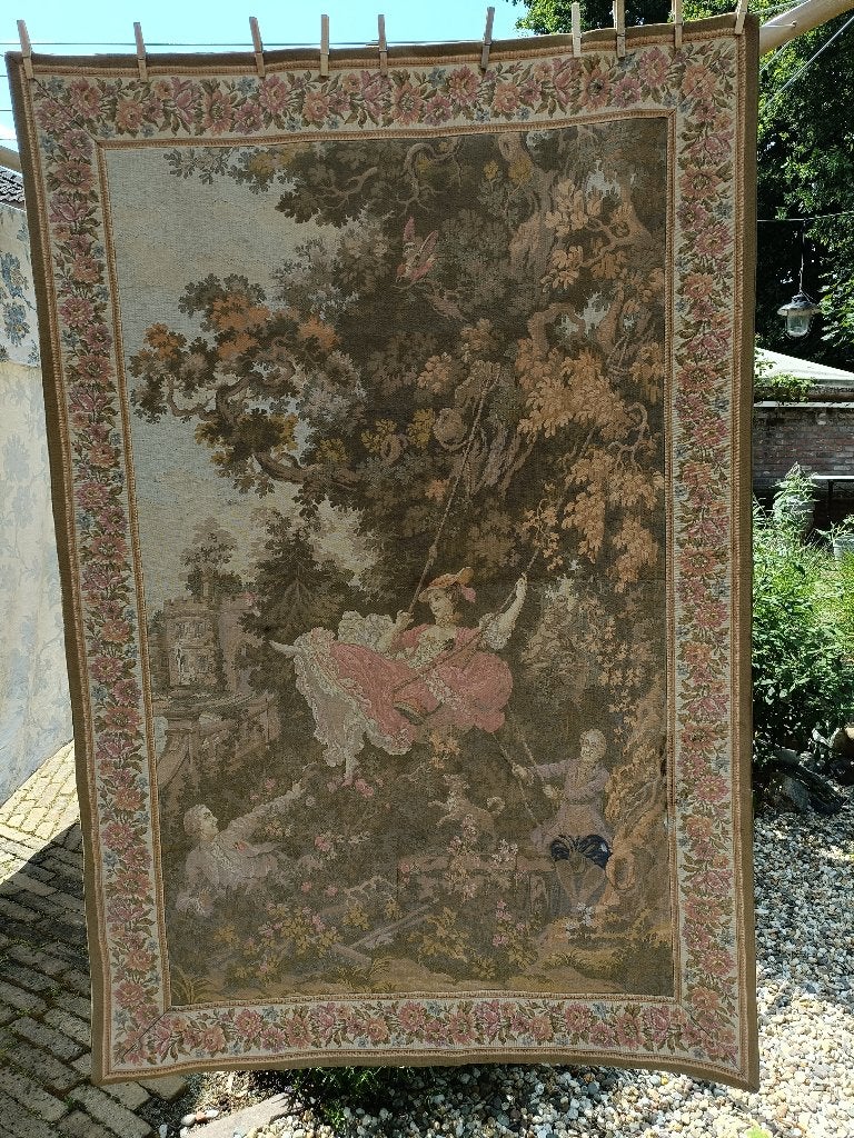 Gobelin tapisserie wandkleed JP Paris Panneaux Gobelins, Antiek en Kunst, Ophalen of Verzenden
