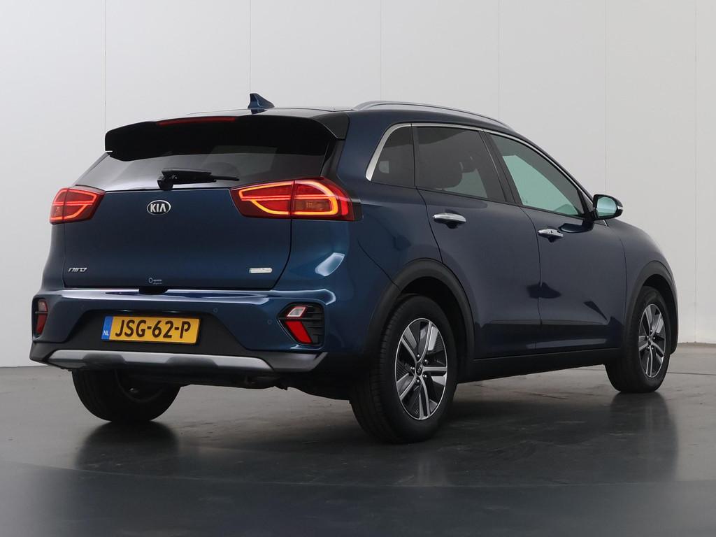 Kia Niro 1.6 GDi Hybrid DynamicLine | Navigatie | Parkeercam, Auto's, Kia, Gebruikt, Euro 6, 2 kWh, Blauw