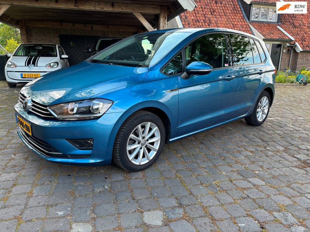 Volkswagen Golf Sportsvan 1.2 TSI Business Edition Connected, Stof, Gebruikt, 4 cilinders, Blauw