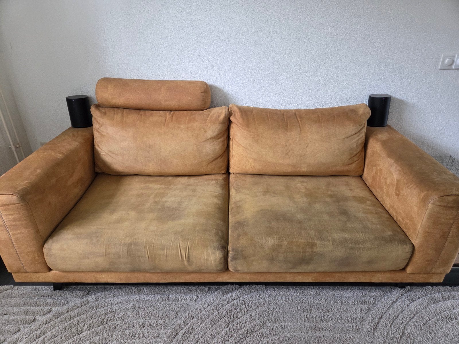 Bank 2,5 zits Henders en Hazel, Ophalen, Gebruikt, Tweepersoons, 75 tot 100 cm