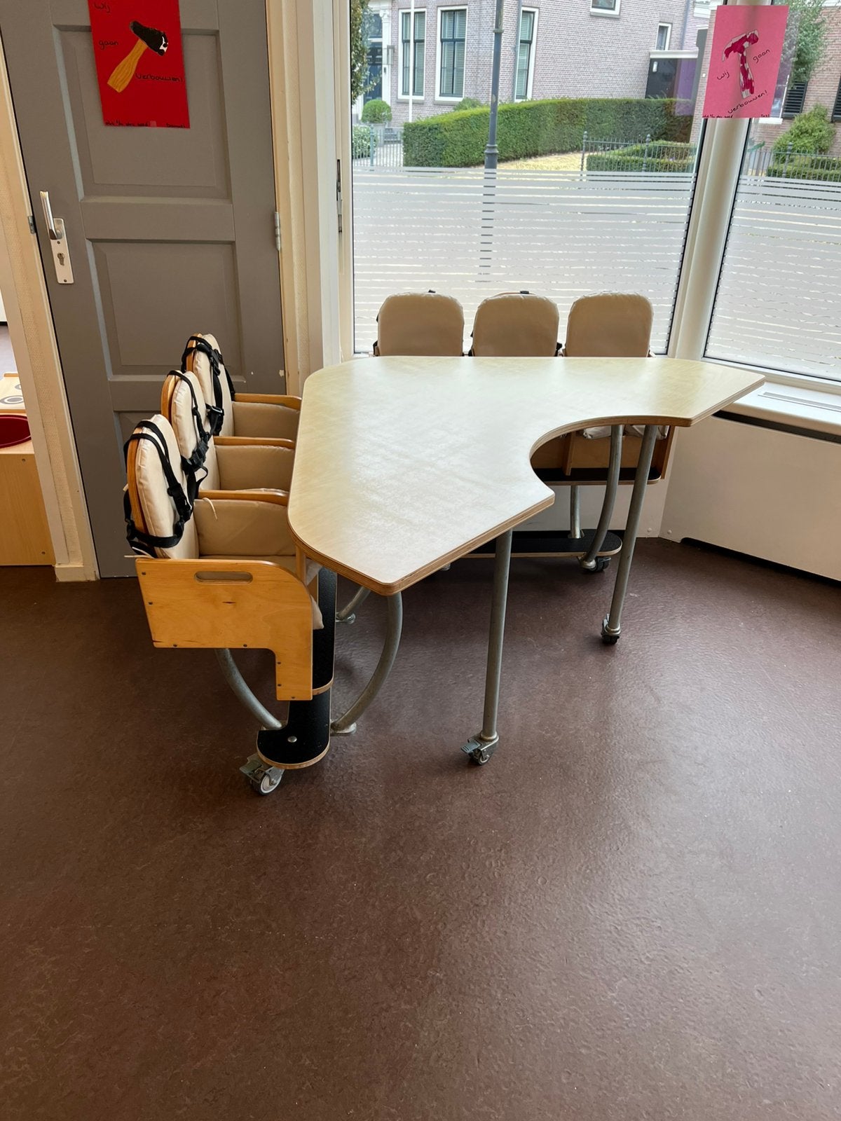 Baby/dreumestafel, Ophalen of Verzenden, Gebruikt