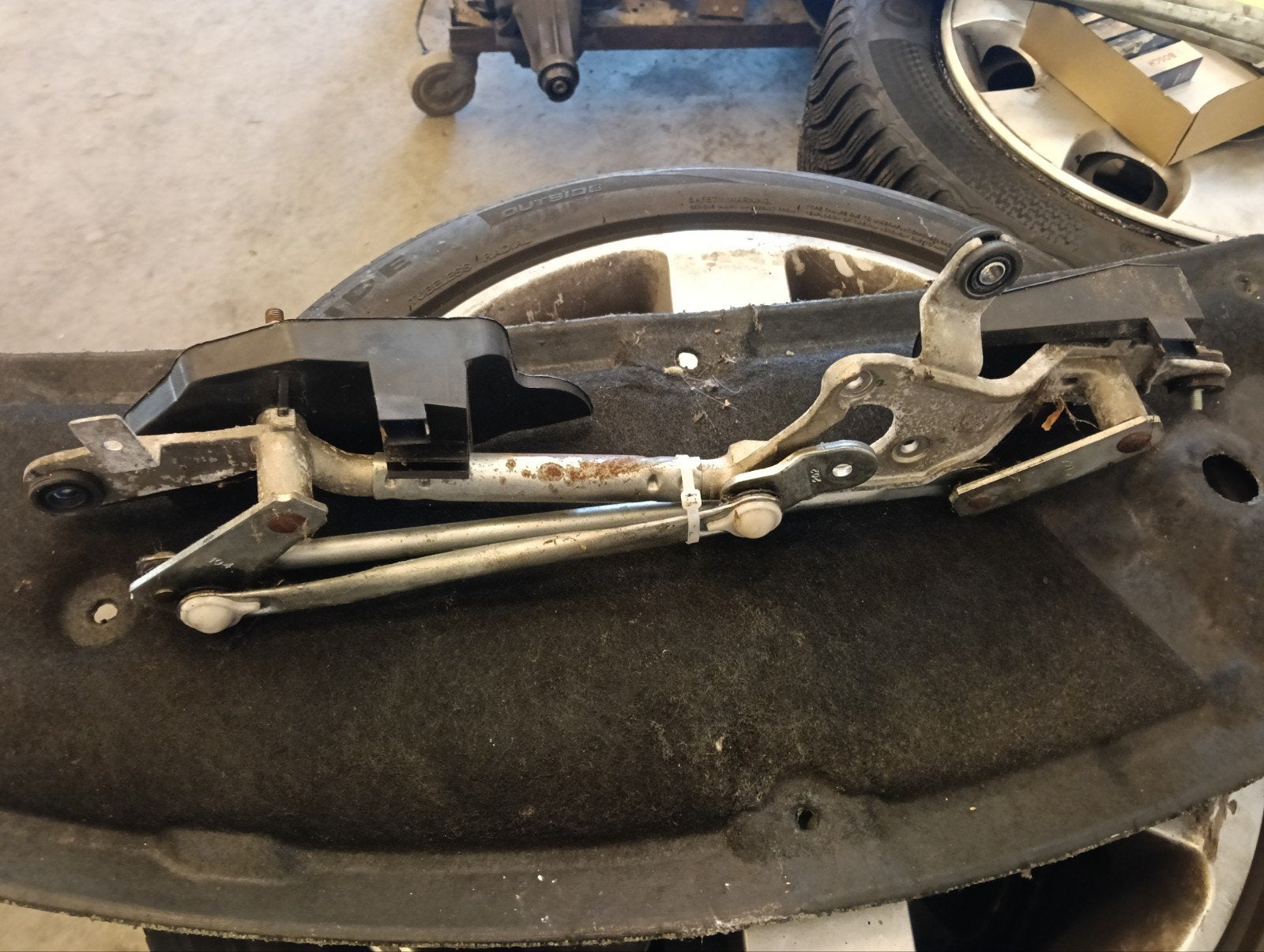 Ruitenwisser mechaniek van een Suzuki Alto Gebruikt, Ophalen of Verzenden, Gebruikt, Suzuki