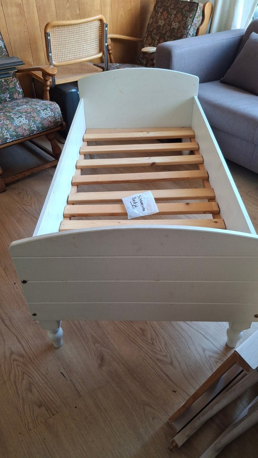 Kinderbedje / peuterbed / kleuterbed, Kinderen en Baby's, Ophalen, Gebruikt, 140 tot 160 cm, 70 tot 85 cm
