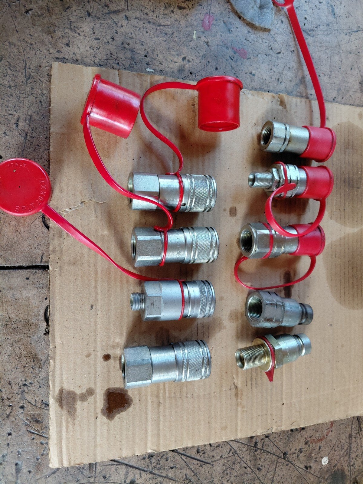 Flat face snelkoppeling  BG-maat: 3 hydrauliek., Ophalen, Nieuw