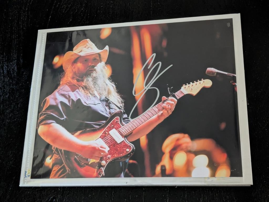 Chris Stapleton Handgesigneerde Foto - Uniek Item, Verzenden