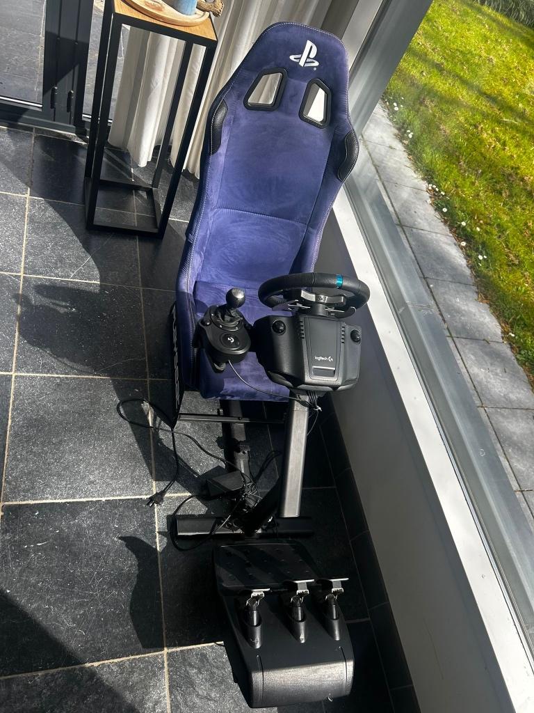 Playseat complete set, Ophalen, Racestoel, PlayStation, Zo goed als nieuw