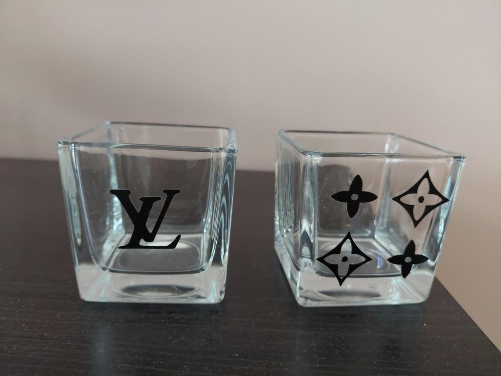 Louis Vuitton waxinelichthouders, Huis en Inrichting, Woonaccessoires | Kandelaars en Kaarsen, Ophalen of Verzenden, Nieuw