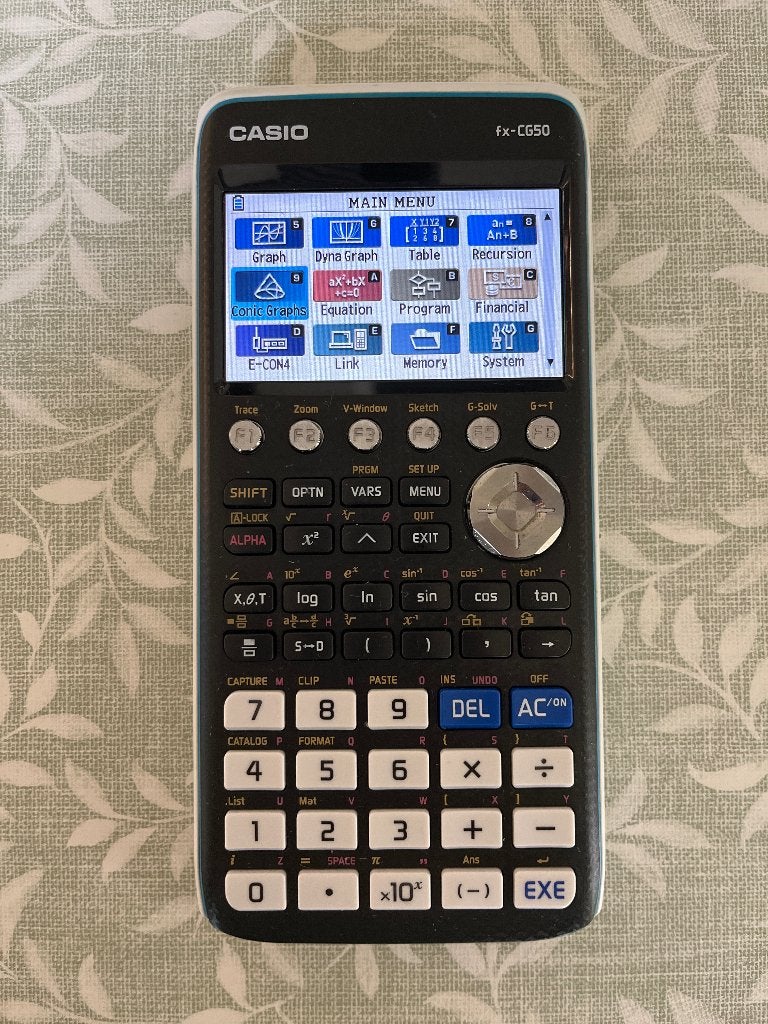 Casio fx-CG50 grafisch rekenmachine, Diversen, Rekenmachines, Ophalen of Verzenden, Grafische rekenmachine