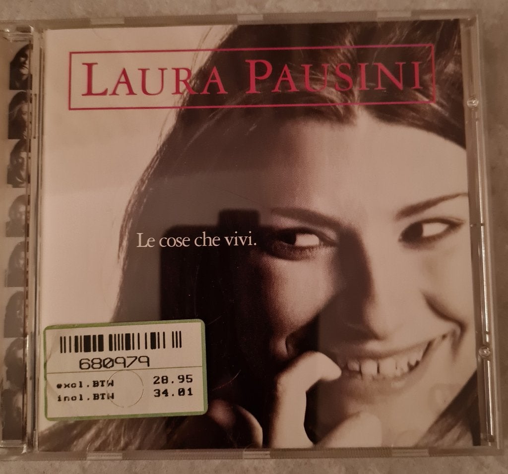 Laura Pausini - CD - Le cose che vivi, Ophalen of Verzenden, Zo goed als nieuw