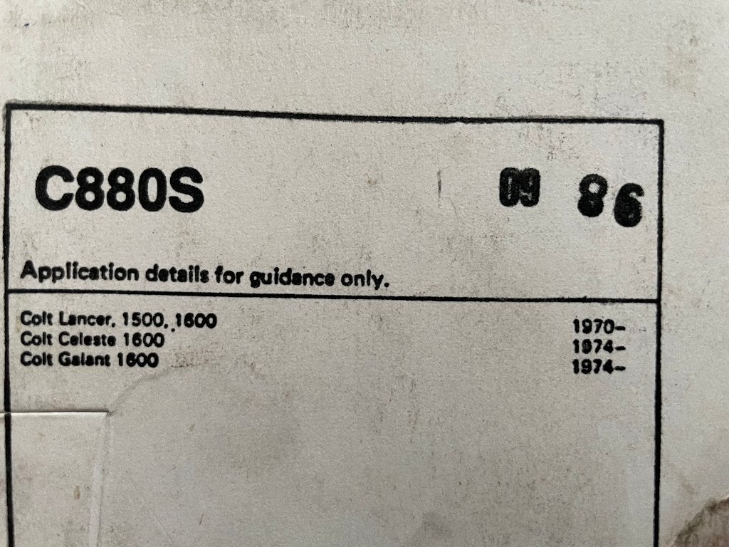 NOS oldtimer auto onderdelen Mitsubishi, Ophalen of Verzenden, Nieuw