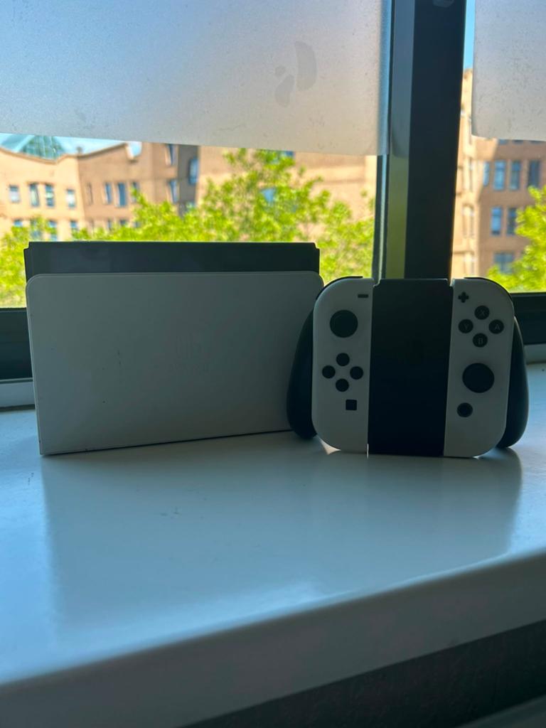 Nintendo switch Oled compleet, Ophalen of Verzenden, Gebruikt, Met 1 controller, Switch OLED