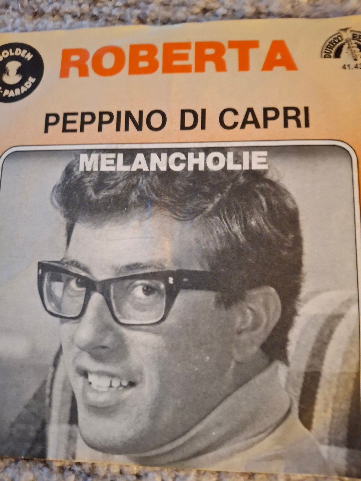 Peppino Di Capri - Roberta / Melancholie (tk), Ophalen of Verzenden, Zo goed als nieuw, Pop