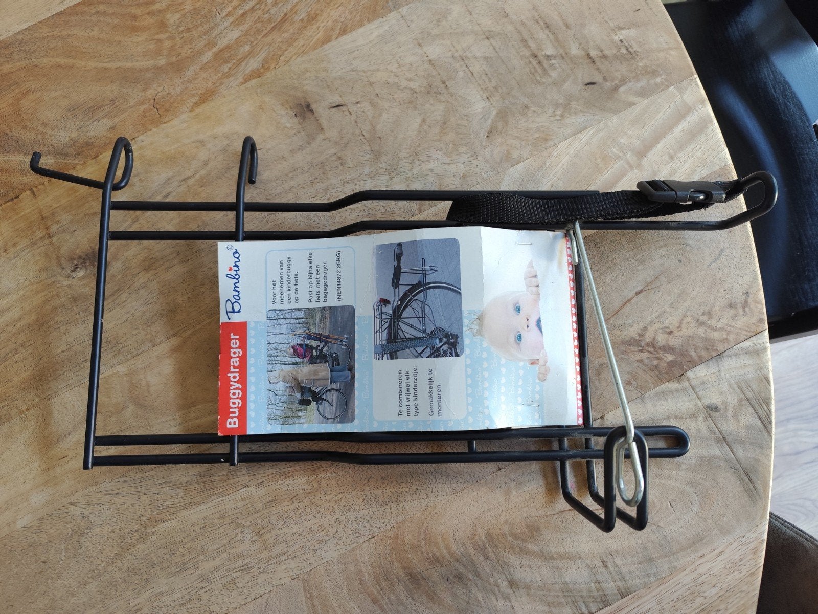 Koopje! Bambino Buggydrager voor fiets - Nieuw in verpakking, Fietsen en Brommers, Fietsaccessoires | Buggydragers, Ophalen of Verzenden
