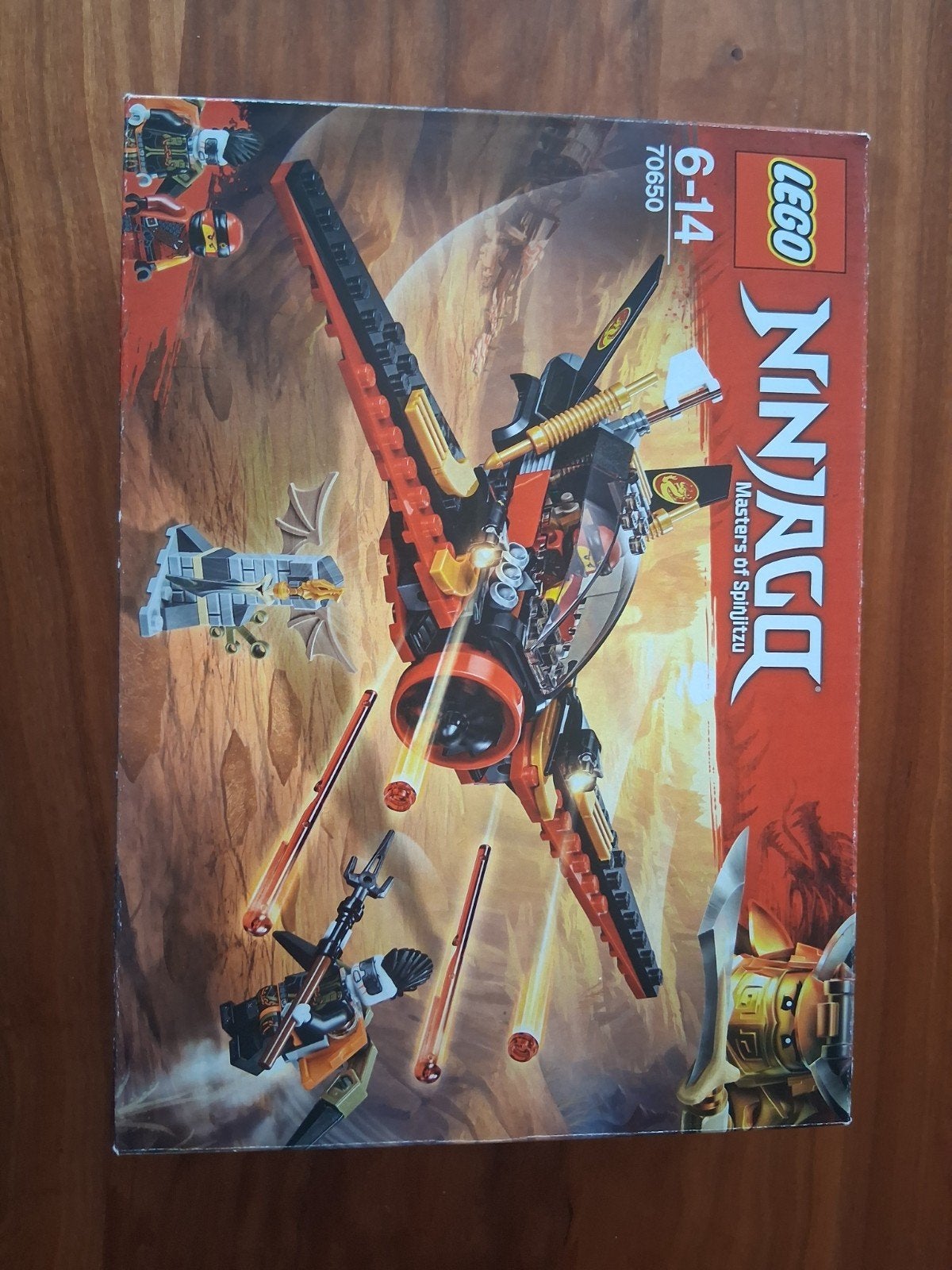 Lego Ninjago 70650 Vliegende Schorpioen, Compleet, Gebruikt, Lego, Ophalen of Verzenden