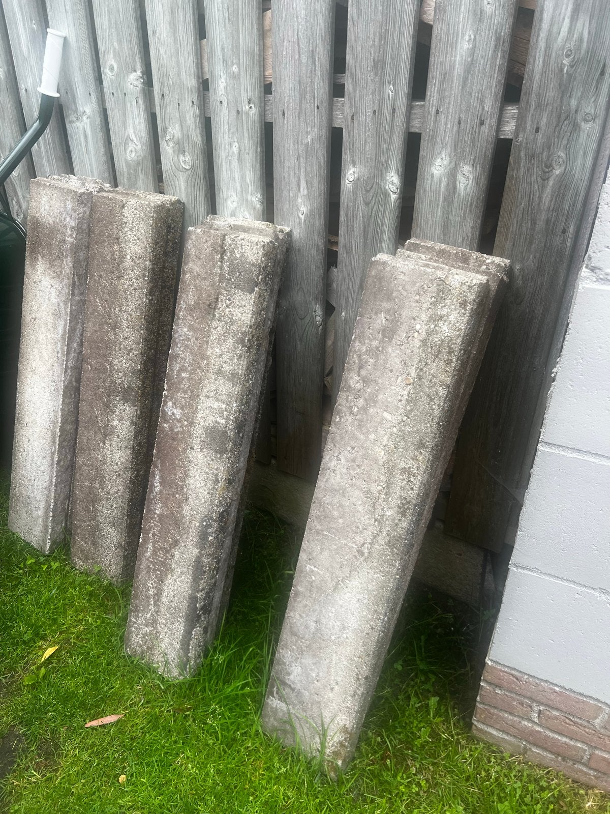 Gebruikte betonnen terrastegels, Tuin en Terras, Tegels en Klinkers, Ophalen, Gebruikt, Minder dan 5 m², Beton