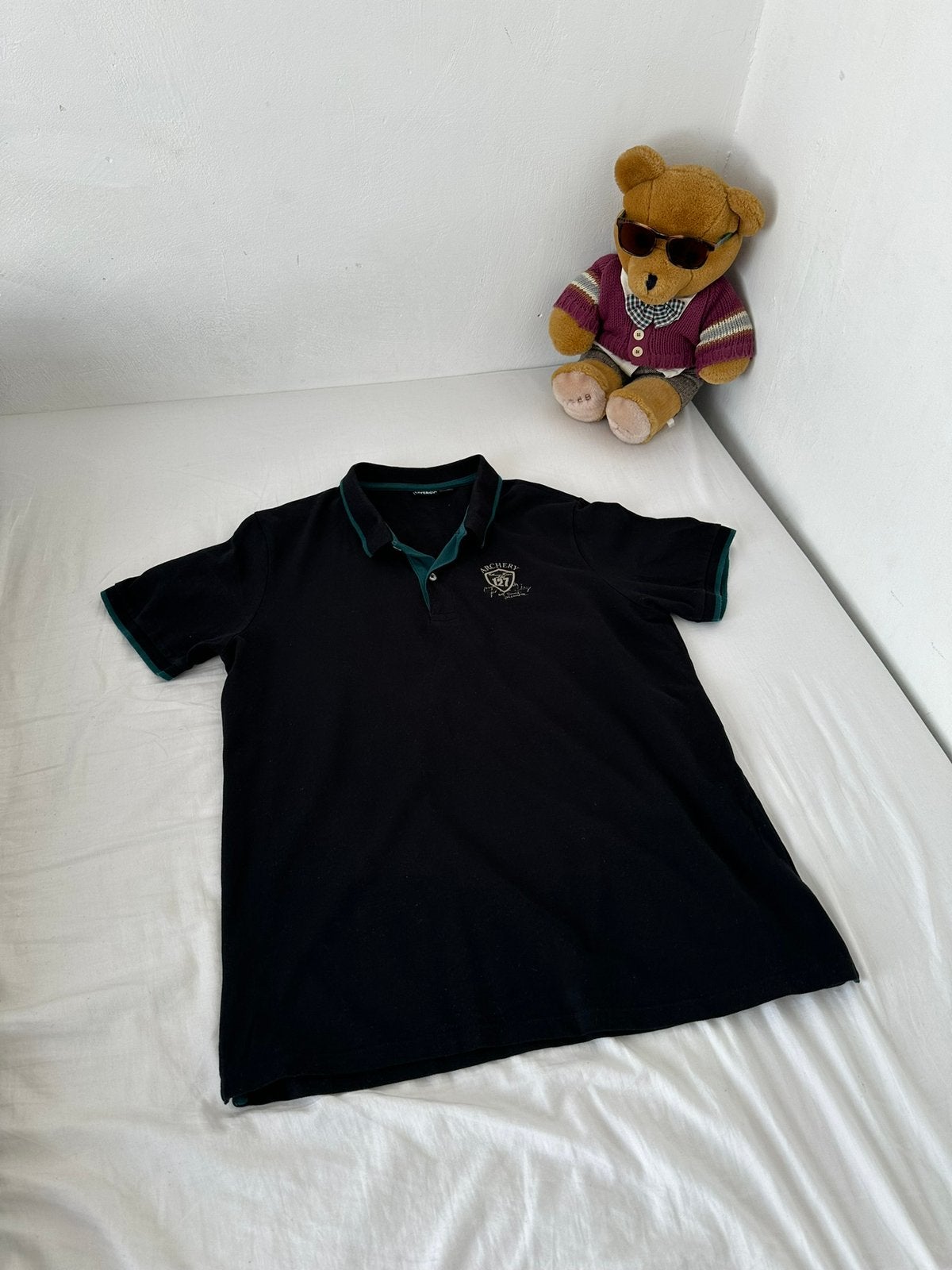Nieuw Livergy Archery poloshirt, Maat 52/54 (L), Zwart, Ophalen of Verzenden, Zo goed als nieuw