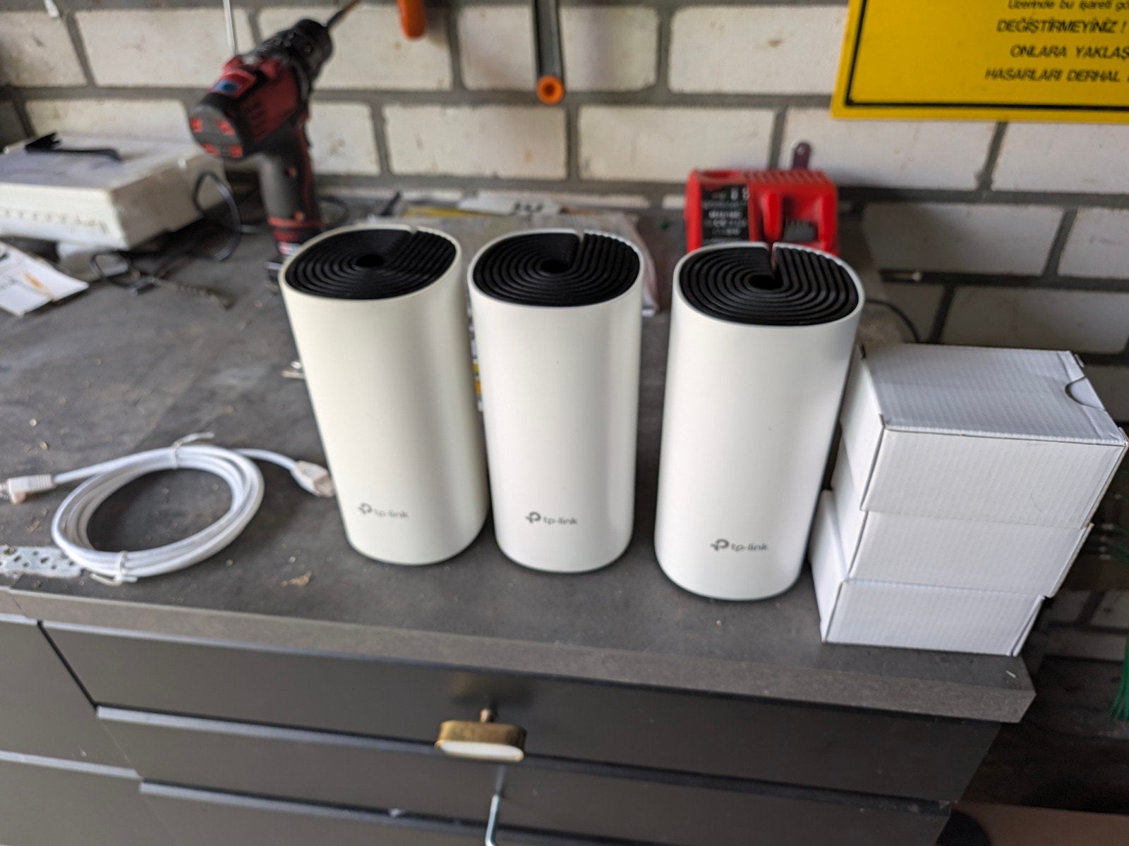 TP Link Deco M4 mesh wifi, Ophalen of Verzenden, Zo goed als nieuw, Router, Tp link, deco, m9, m5, m4, x50, x20
