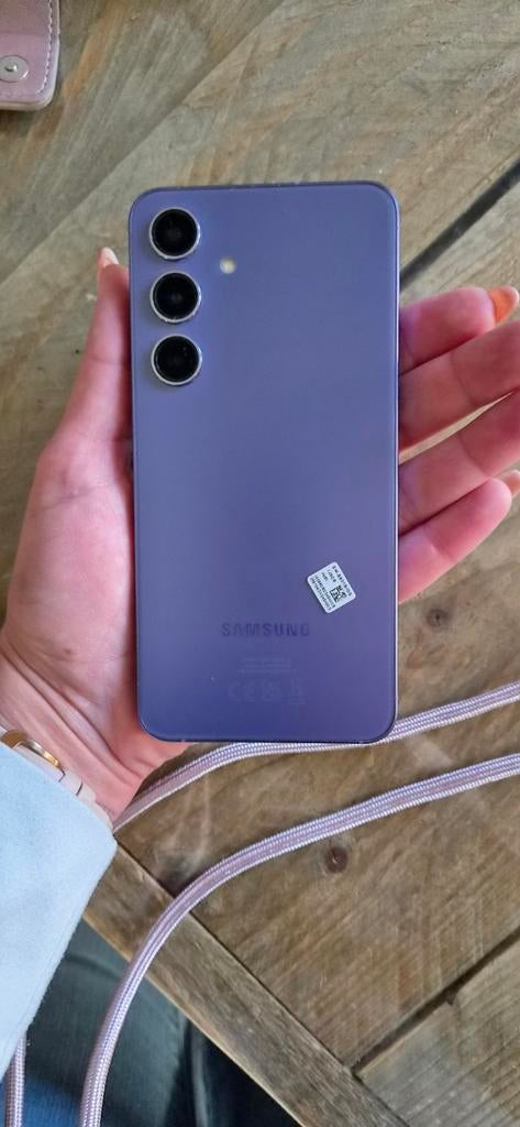 Samsung Galaxy S24, 128GB, Galaxy S24, Paars, Ophalen of Verzenden, Zo goed als nieuw