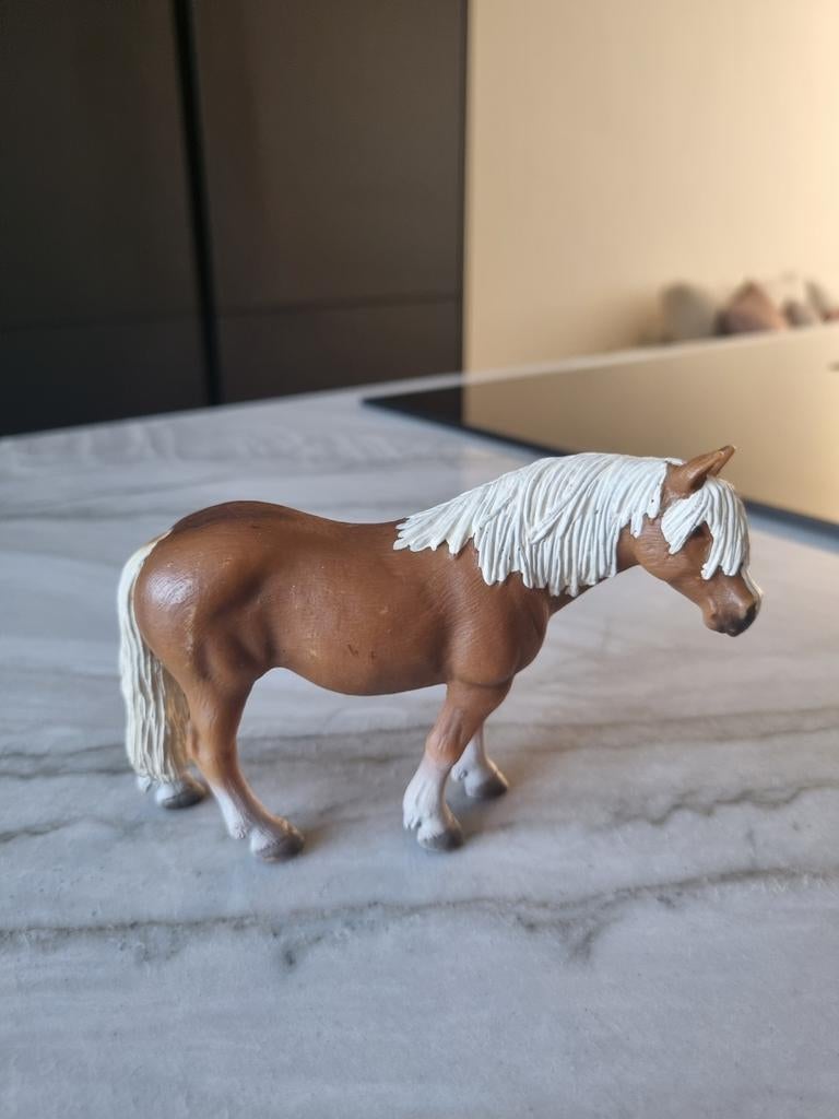 Schleich, 13280 Haflinger ruin, Verzamelen, Ophalen of Verzenden, Gebruikt, Paard, Beeldje of Figuurtje