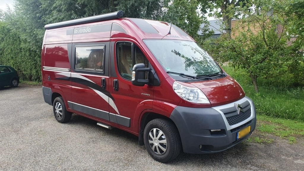 Te koop:  Citroën Jumper La Strada Avanti M buscamper., Particulier, 5 tot 6 meter, Overige merken, La Strada