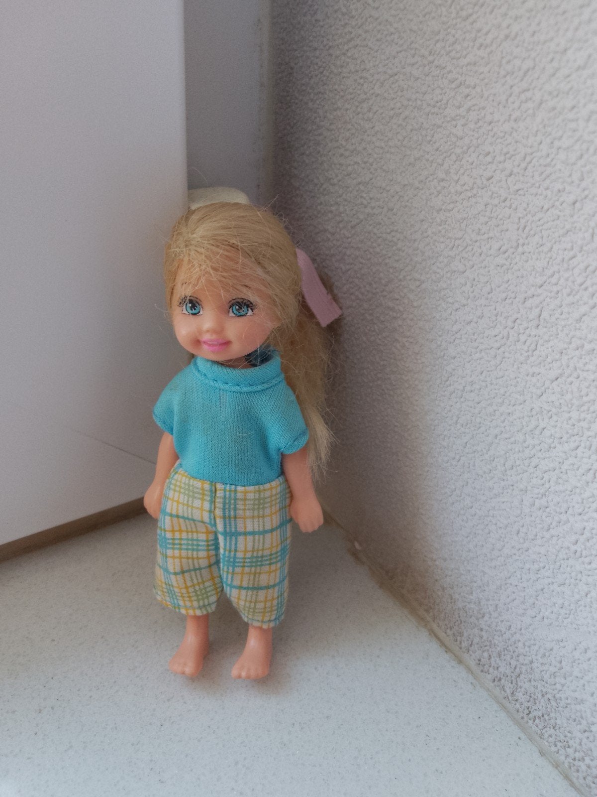 Barbie Mattel 3 poppen jaren 90, Verzamelen, Ophalen of Verzenden, Gebruikt, Poppenhuis