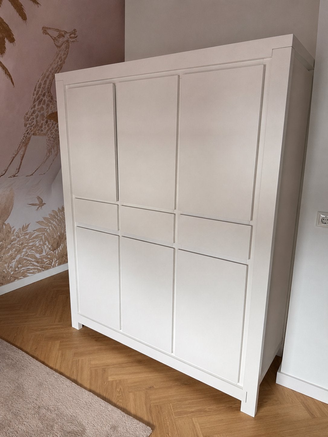 Interbaby Malibu linnenkast mat wit, Ophalen, Gebruikt, Kast, 50 tot 70 cm
