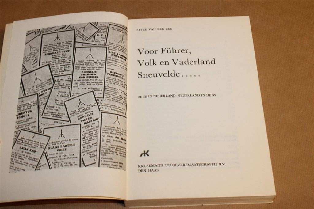 Voor Führer Volk en Vaderland — De SS in Nederland, WOII, Boeken, Ophalen of Verzenden, Tweede Wereldoorlog, Gelezen, Overige onderwerpen