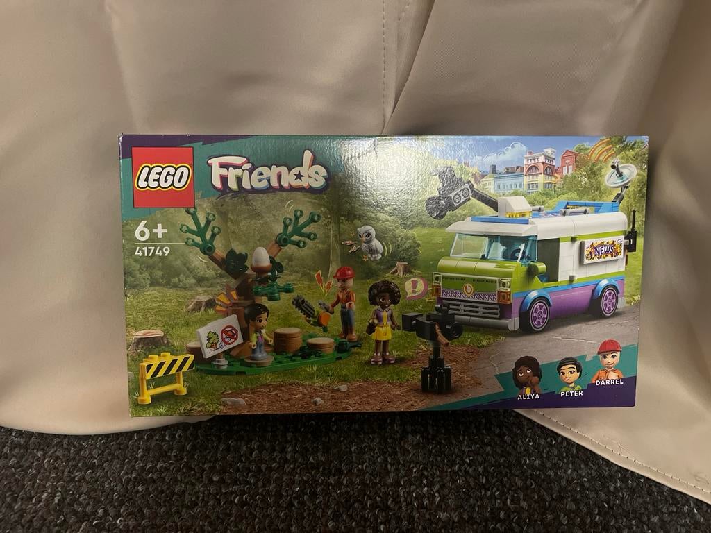Lego Friends Nieuwsbus, Ophalen, Zo goed als nieuw, Complete set, Lego