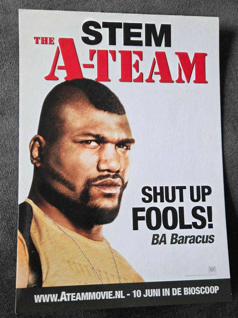 The A-Team - 2010 - B.A. Baracus, Verzamelen, Verzenden, 1980 tot heden, Ongelopen, Sterren en Beroemdheden