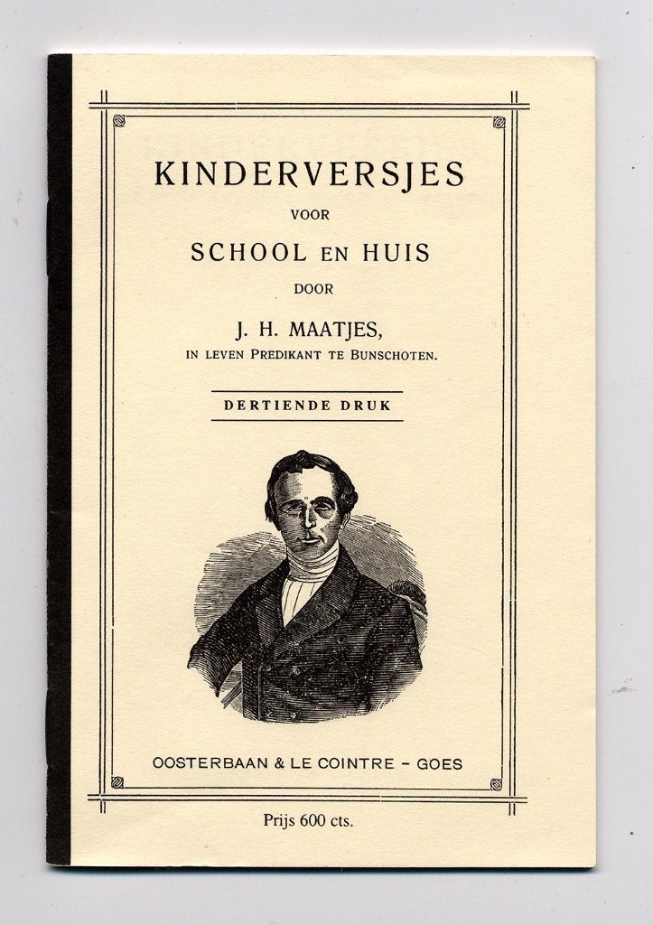 Kinderversjes voor School en Huis - J.H. Maatjes, Ophalen of Verzenden, Nieuw, Ds. J.H. Maatjes, Christendom | Protestants