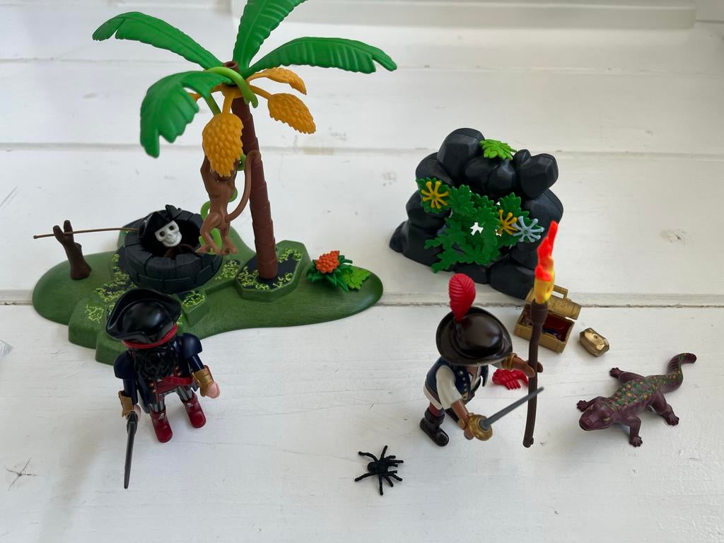 Playmobil Piraten Eiland, Ophalen of Verzenden, Gebruikt