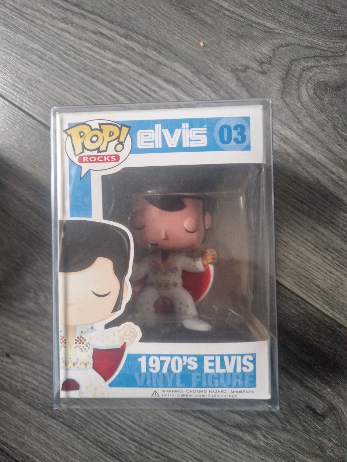 Funko Pop! Rocks: Elvis Presley (1970's Elvis) #03, Verzamelen, Ophalen, Zo goed als nieuw