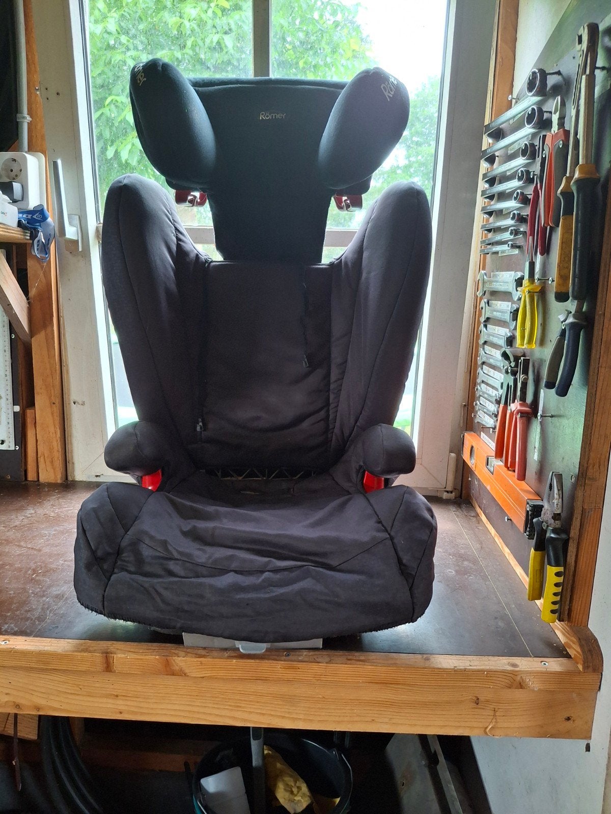 Romer kidfix autostoeltje gratis, Ophalen, Romer, 15 t/m 36 kg, Gebruikt